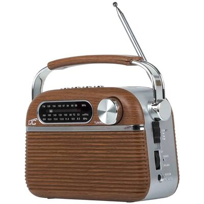 Radio LTC Nida Analogowe Przenośne Brązowy