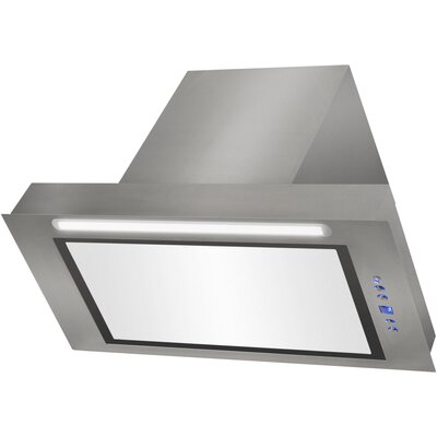 Okap AFRELLI AW-10 Piano 60 Inox/białe szklo 439m3/h 59dB klasa A Timer