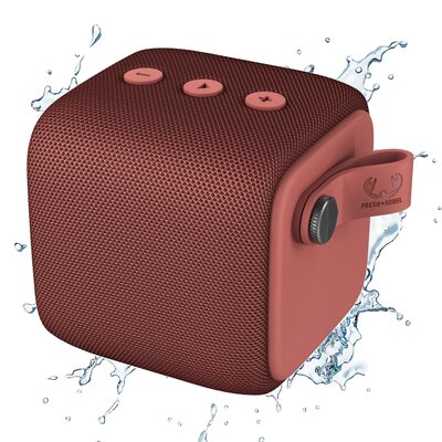 Głośnik mobilny FRESH N REBEL Rockbox Bold S Safari Red Czerwony