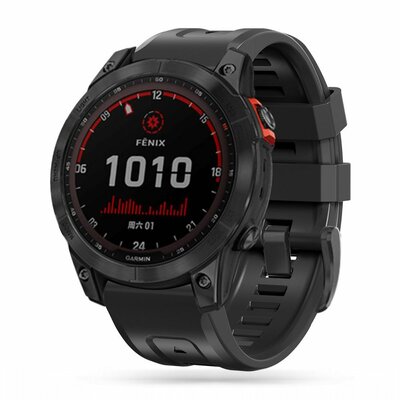 Pasek TECH-PROTECT IconBand do Garmin Fenix 5/6/6 Pro/7/8/8 Pro (szerokość paska 22 mm) Czarny