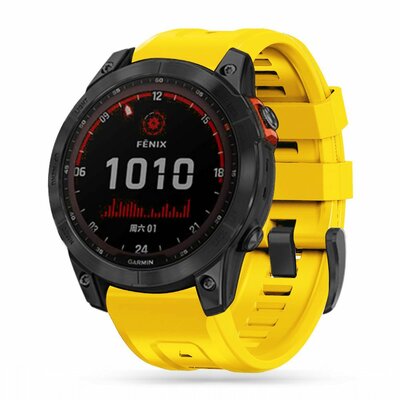 Pasek TECH-PROTECT IconBand do Garmin Fenix 5/6/6 Pro/7/8/8 Pro (szerokość paska 22 mm) Żółty