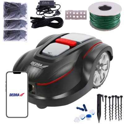 Robot koszący DEDRA DED8752-4AP sterowanie Wi-Fi