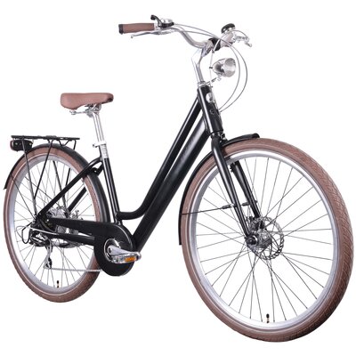 Rower elektryczny MBM La Rue D18 28 cali Czarny