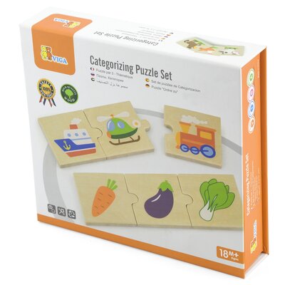 Puzzle VIGA Learn From Fun Podobieństwa 51608 (24 elementy)