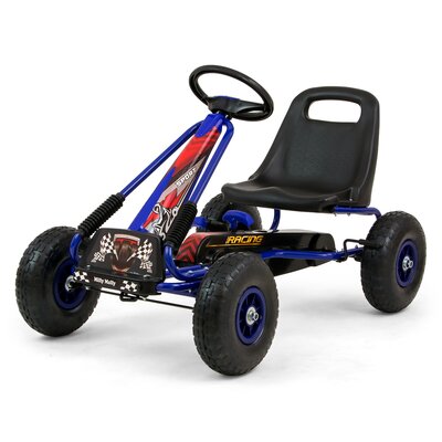 Gokart na pedały MILLY MALLY Thor Niebieski