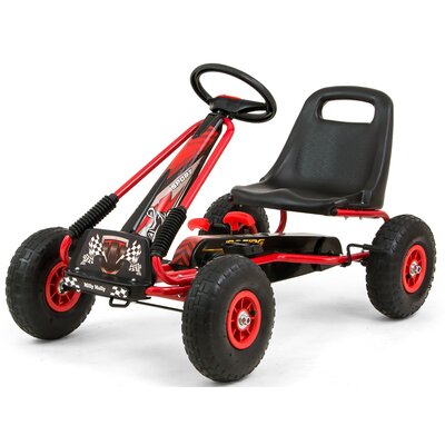 Gokart na pedały MILLY MALLY Thor Czerwony