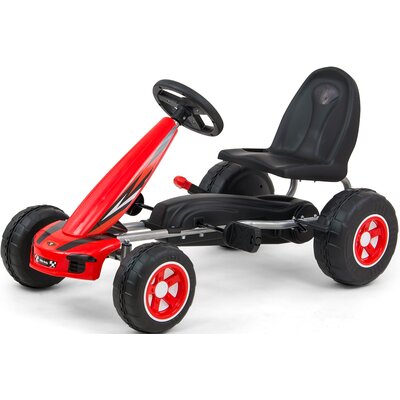 Gokart na pedały MILLY MALLY Viper Czerwony
