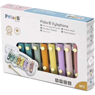 Zabawka edukacyjna VIGA PolarB Cymbałki Miś Polarny 44026