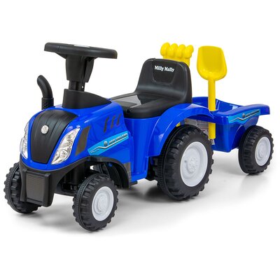 Jeździk MILLY MALLY New Holland T7 Traktor Niebieski