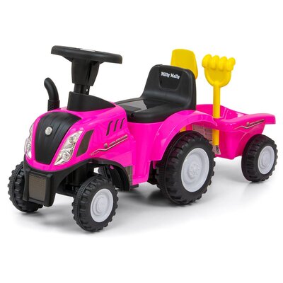 Jeździk MILLY MALLY New Holland T7 Traktor Różowy