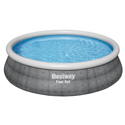 Zdjęcia - Basen dmuchany Bestway Basen  Fast Set 57372 457 x 107 cm 