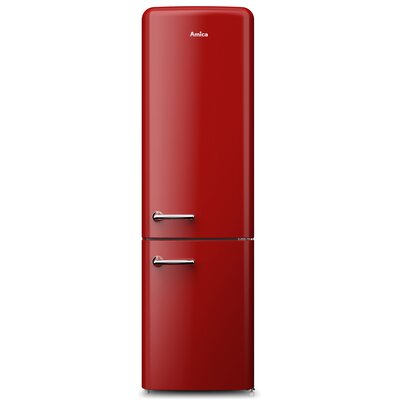 Lodówka AMICA FK3495.3FRAA Retro No frost 186.5cm Czerwony