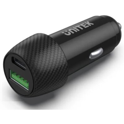 Ładowarka samochodowa UNITEK P1400A 38W Czarny