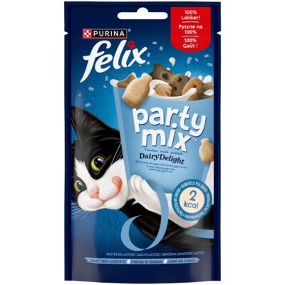 Przysmak dla kota FELIX Party Mix Mleko z jogurtem i serem cheddar 60 g