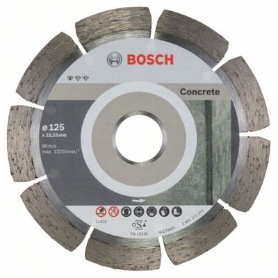 Tarcza do cięcia BOSCH 2608603240 125 mm (10 sztuk)