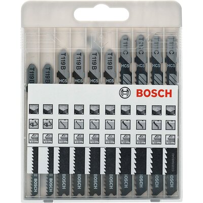 Zestaw brzeszczotów BOSCH Basic for Wood 2607010629 (10 szt.)