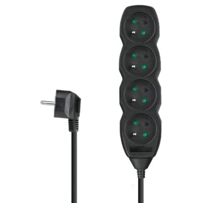 Przedłużacz DPM PP28 3 m Czarny