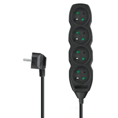 Przedłużacz DPM PP29 5 m Czarny