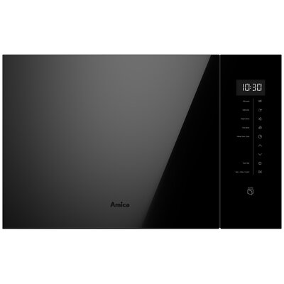 Kuchenka mikrofalowa AMICA AMMB25E3SGVB X-TYPE 900W średnica 31.5 cm pojemność 25L Multiwave system Czarny
