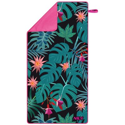 Ręcznik szybkoschnący NILS CAMP NCR14 Liście