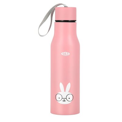 Butelka termiczna NILS CAMP NCB12 Królik Różowy 500 ml