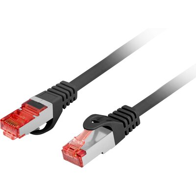 Kabel RJ-45 - RJ-45 LANBERG PCF6-10CU-1000-BK 10 m