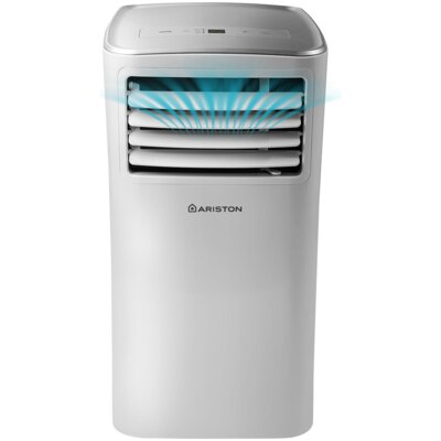 Klimatyzator przenośny ARISTON Mobis 9 Funkcja Sleep Osuszanie Wentylacja Wyświetlacz Biały