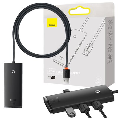 Hub BASEUS Lite Series WKQX030101 USB 3.2 Gen. 1, Pasywny