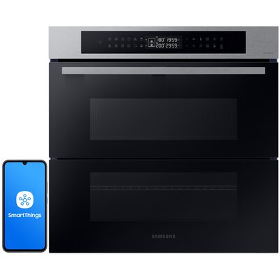 Piekarnik SAMSUNG NV7B4345VAS U2 Dual Cook Flex Elektryczny parowy Stal nierdzewna A+