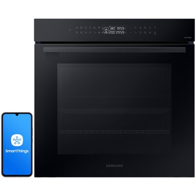 Piekarnik SAMSUNG NV7B4240VAK U2 Dual Cook Elektryczny parowy Czarne szkło A+