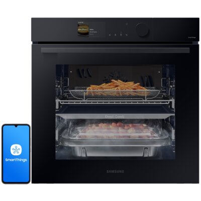 Piekarnik SAMSUNG NV7B6685BAK U2 Dual Cook Elektryczny parowy Czarny A+