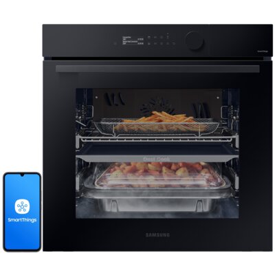 Piekarnik SAMSUNG NV7B5685BAK U2 Dual Cook Elektryczny parowy Czarny A+