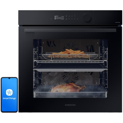 Piekarnik SAMSUNG NV7B5660RAK U2 Dual Cook Steam Assist Elektryczny parowy Czarny A+