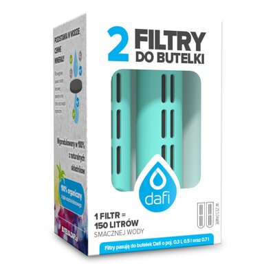 Zdjęcia - Wkład do filtra wody DAFI Wkład filtrujący  Soft Miętowy  Soft  (2 szt.)