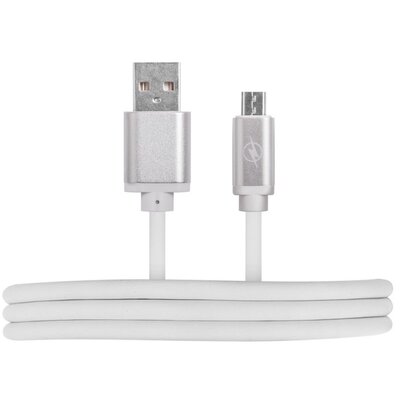 Kabel USB - Micro USB ARKAS MB-10 1m Biały-Zdjęcie-0