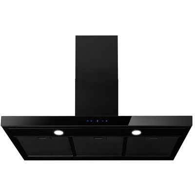 Okap AFRELLI AW-6 Nuvola 90 Czarny 672m3/h 57dB klasa B