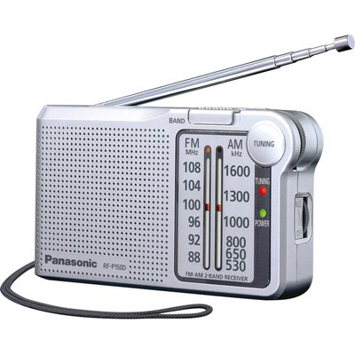 Radio PANASONIC RF-P150DEG-S Cyfrowe Przenośne Srebrny