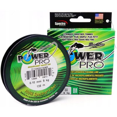 Plecionka SHIMANO Power Pro 0.10 mm / 135 m Zielony