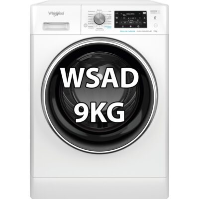 Pralka WHIRLPOOL FFD9469BCVPL 9kg 1400obr FreshCare+ Para 6. Zmysł Inverter