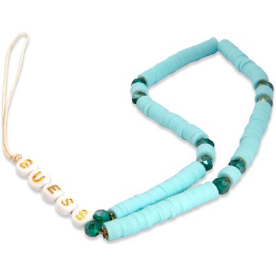 Zawieszka do telefonu GUESS Heishi Beads Niebieski