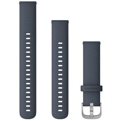 Pasek do Garmin Venu 2S/Forerunner 255S QuickFit 18 Granatowy