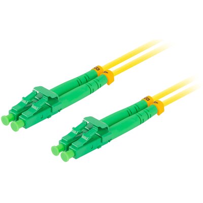 Kabel patchcord LANBERG FO-LALA-SD11-0050-YE 5 m