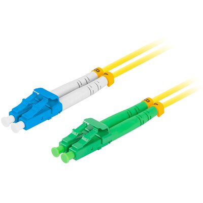 Kabel patchcord LANBERG FO-LALU-SD11-0020-YE 2 m