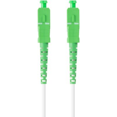 Kabel patchcord LANBERG FO-SASA-SS31-0150-WH 15 m