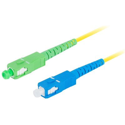 Kabel patchcord LANBERG FO-SASU-SS21-0030-YE 3 m