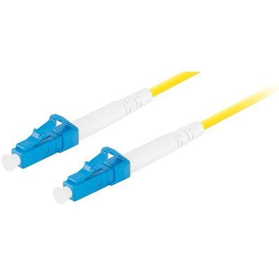 Kabel patchcord LANBERG FO-LULU-SS11-0010-YE 1 m