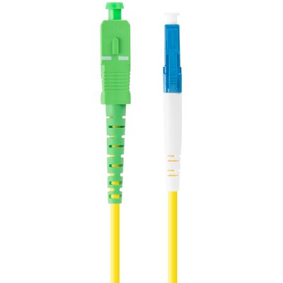 Kabel patchcord LANBERG FO-LUSA-SS11-0020-YE 2 m