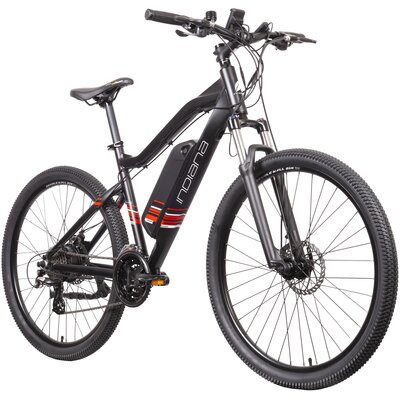 Rower elektryczny INDIANA E-MTB 3.0 M18 27.5 cala Czarno-czerwony