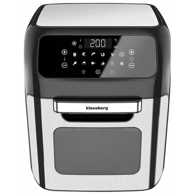 Air Fryer Frytkownica beztłuszczowa KLAUSBERG KB-7557 12l z okienkiem do obserwacji postępów gotowania