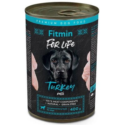 Karma dla psa FITMIN For Life Indyk 400 g